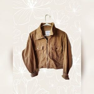 CELEBRITY PINK TAN CORDUROY JACKET